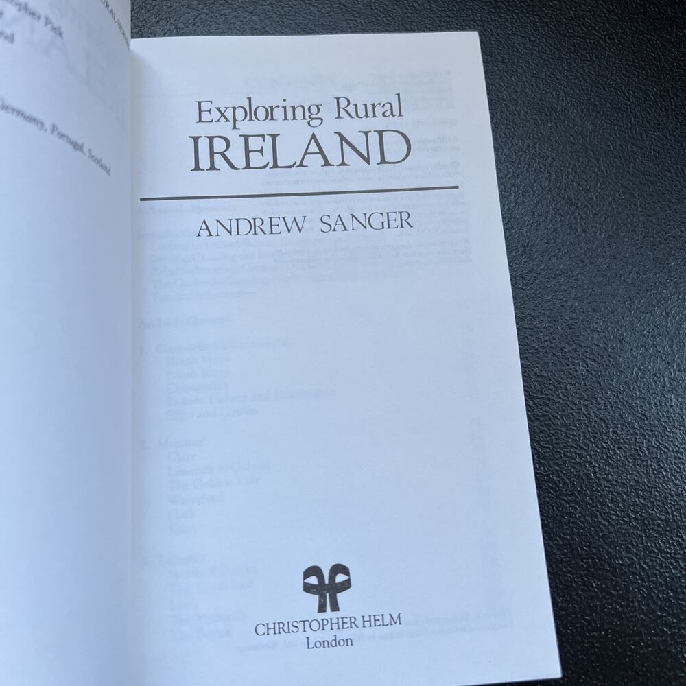 Exploring Rural Ireland by Sanger, Andrew 1989 Paperback - Picture 4 of 10